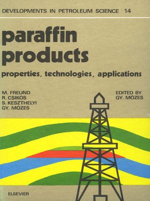 cover image of Paraffin Products